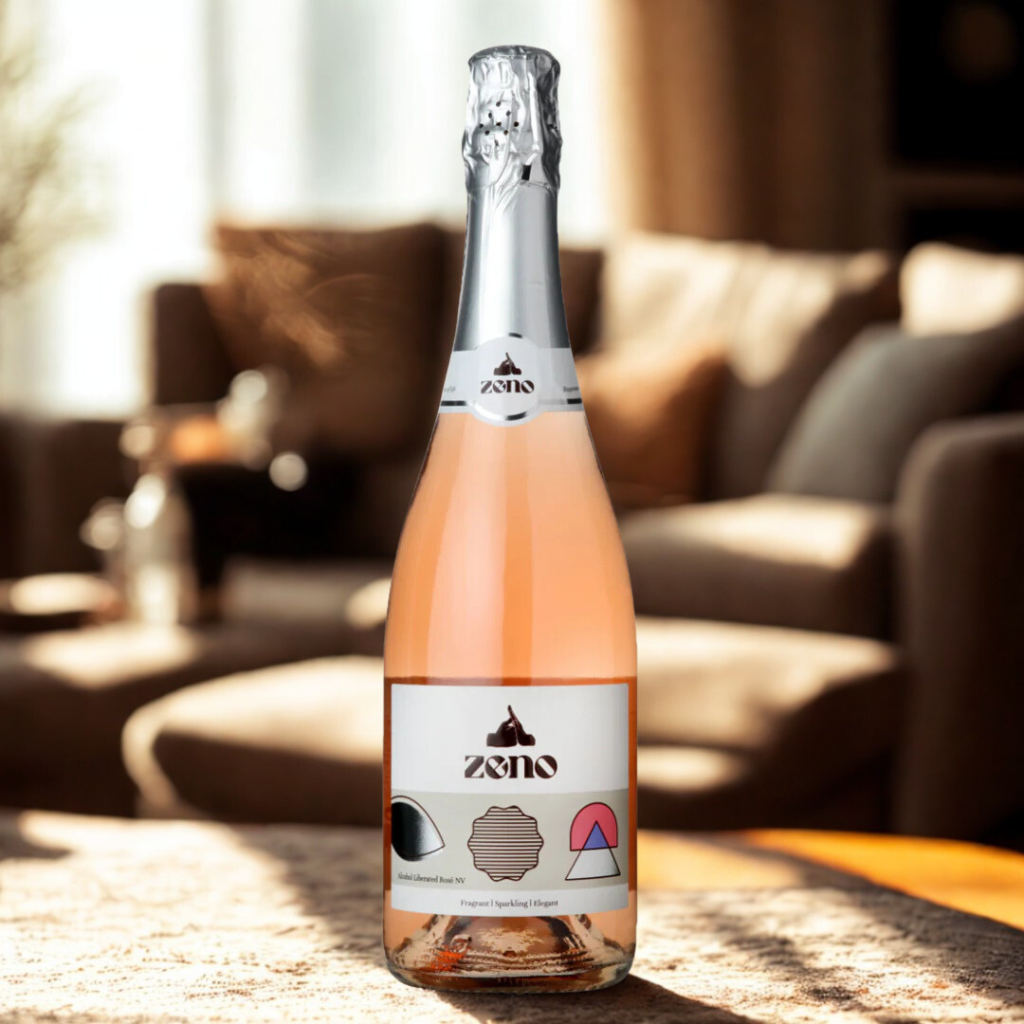 Zeno Alcohol Liberated Sparkling Rosé | Low-Alcohol Pink Fizz